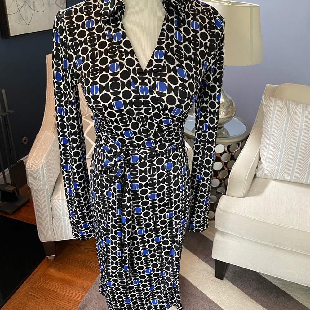 Boston Proper true wrap dress- XS